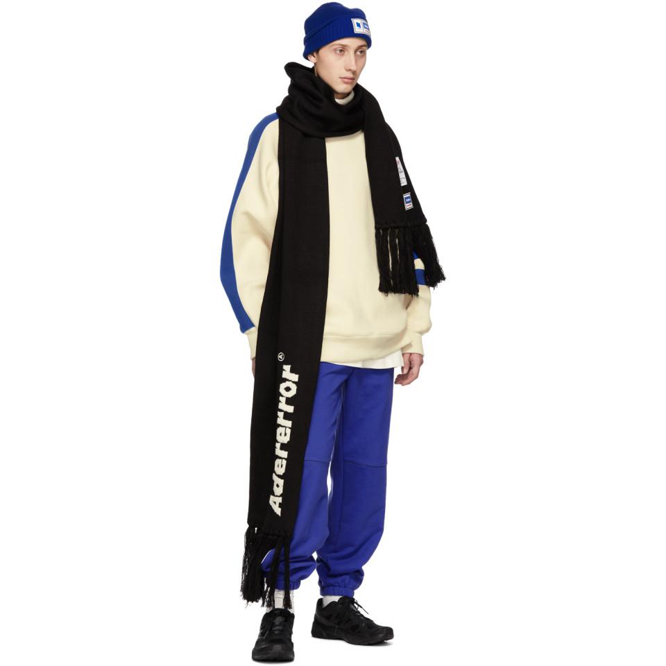 black muffler scarf