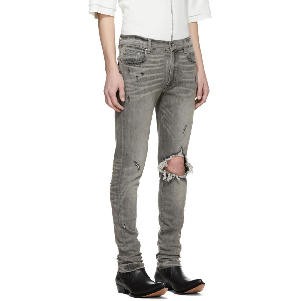 amiri grey jeans