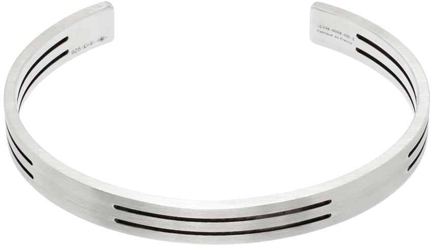 Le gramme ル グラム シルバーポリッシュ バングル 7g （Acacia