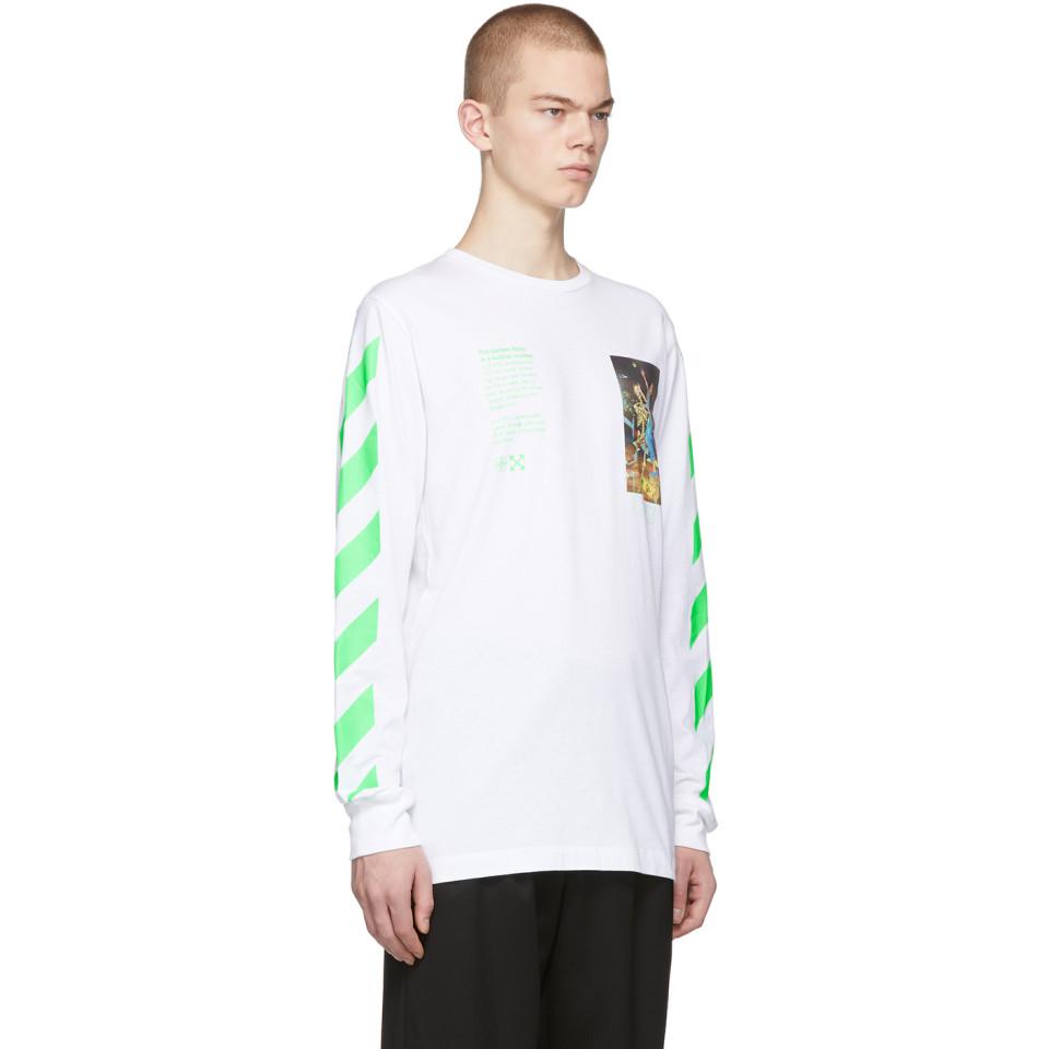 Off-White c/o Virgil Abloh Pascal Painting Print Sweatshirt in