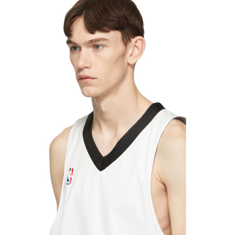 Nike Reversible White Fear Of God Edition Jersey Ti Tank Top for Men | Lyst  Canada