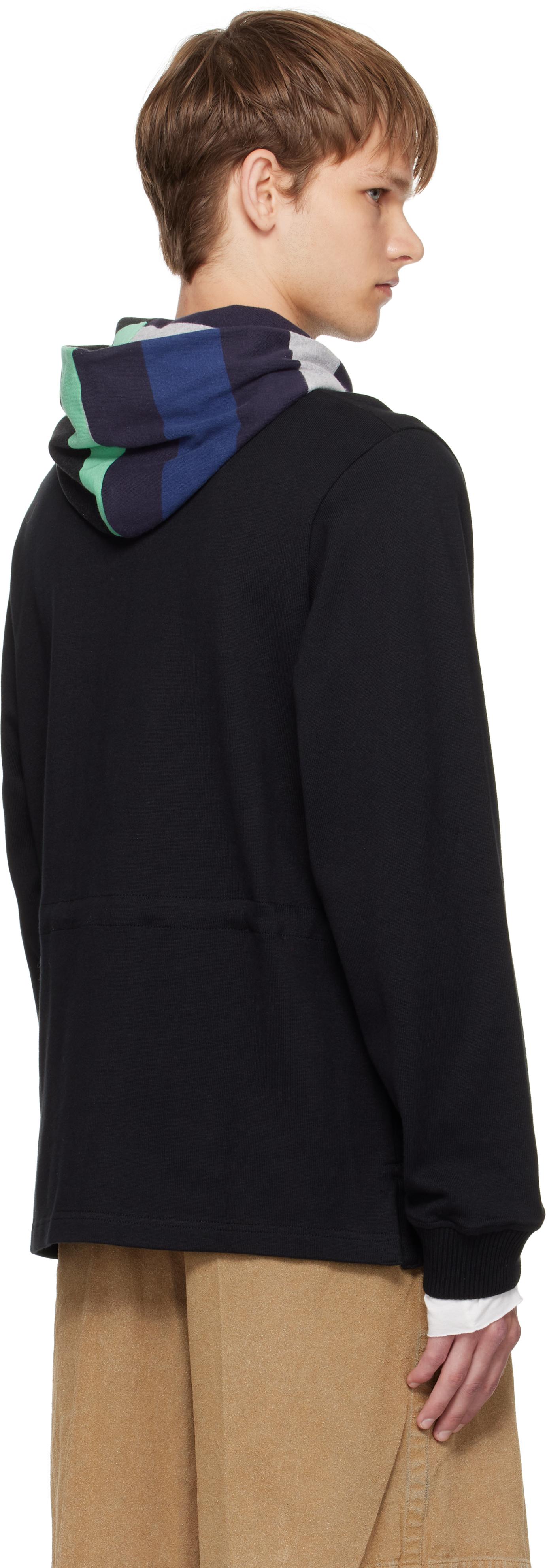 STEFAN COOKE Rugby Hoodie in Black for Men | Lyst UK