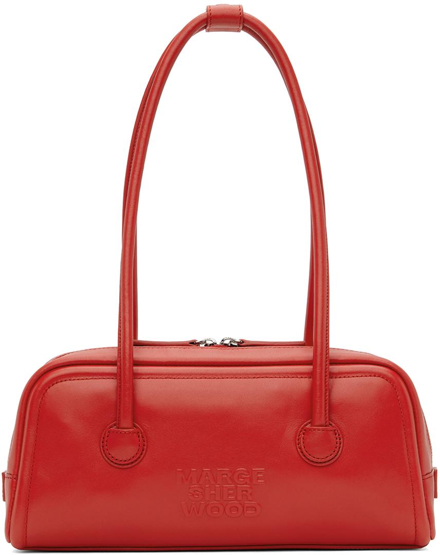 Marge Sherwood Soft Baguette Bag in Red | Lyst