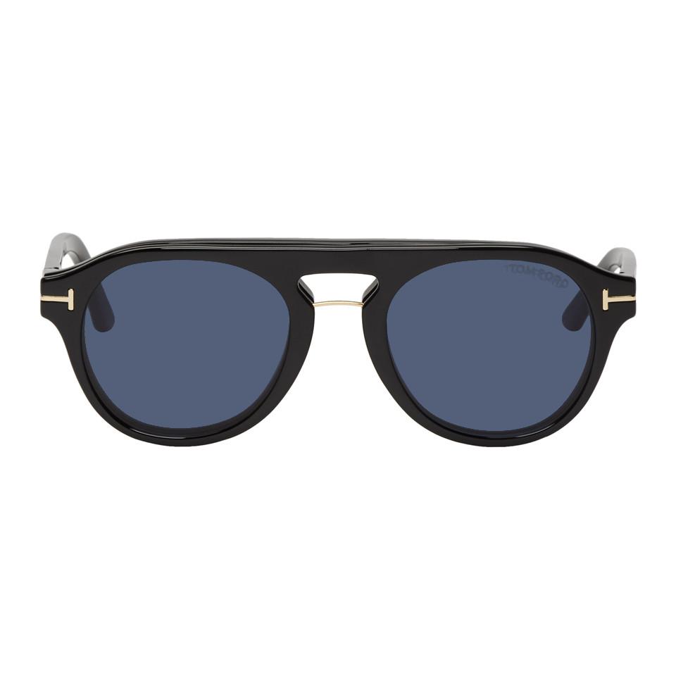 TOM FORD Square Optical Frames W/ Two Magnetic Sunglasses Clips Black