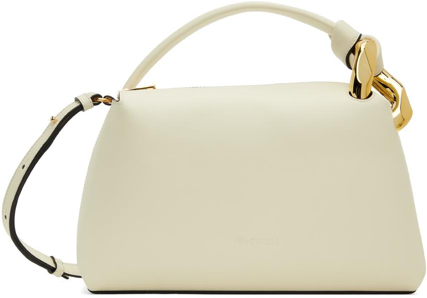JW Anderson レディース ブラック オフホワイト Jwa Corner バッグ 