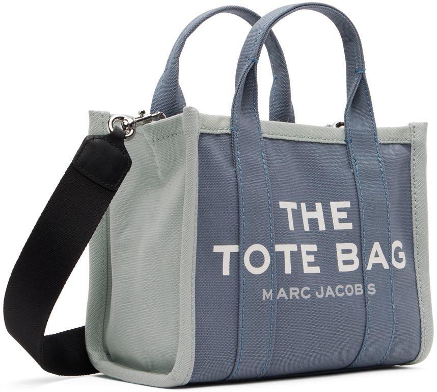 MARC JACOBS THE TOTE BAG TRAVELER MINI TOTE BLUE SHADOW new