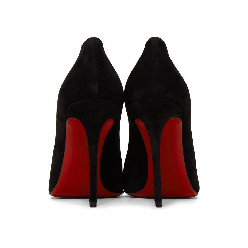 pigalle follies black suede