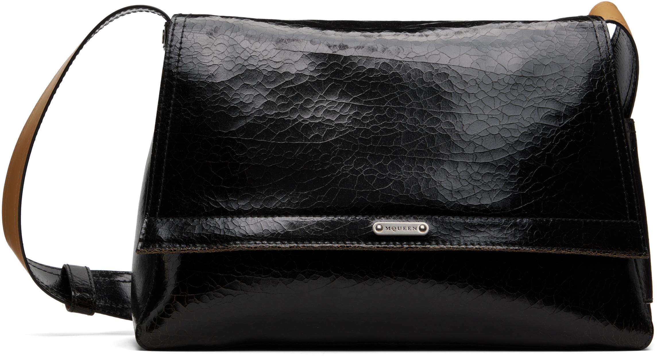 McQueen Slouch Bag in Black for Men | Lyst