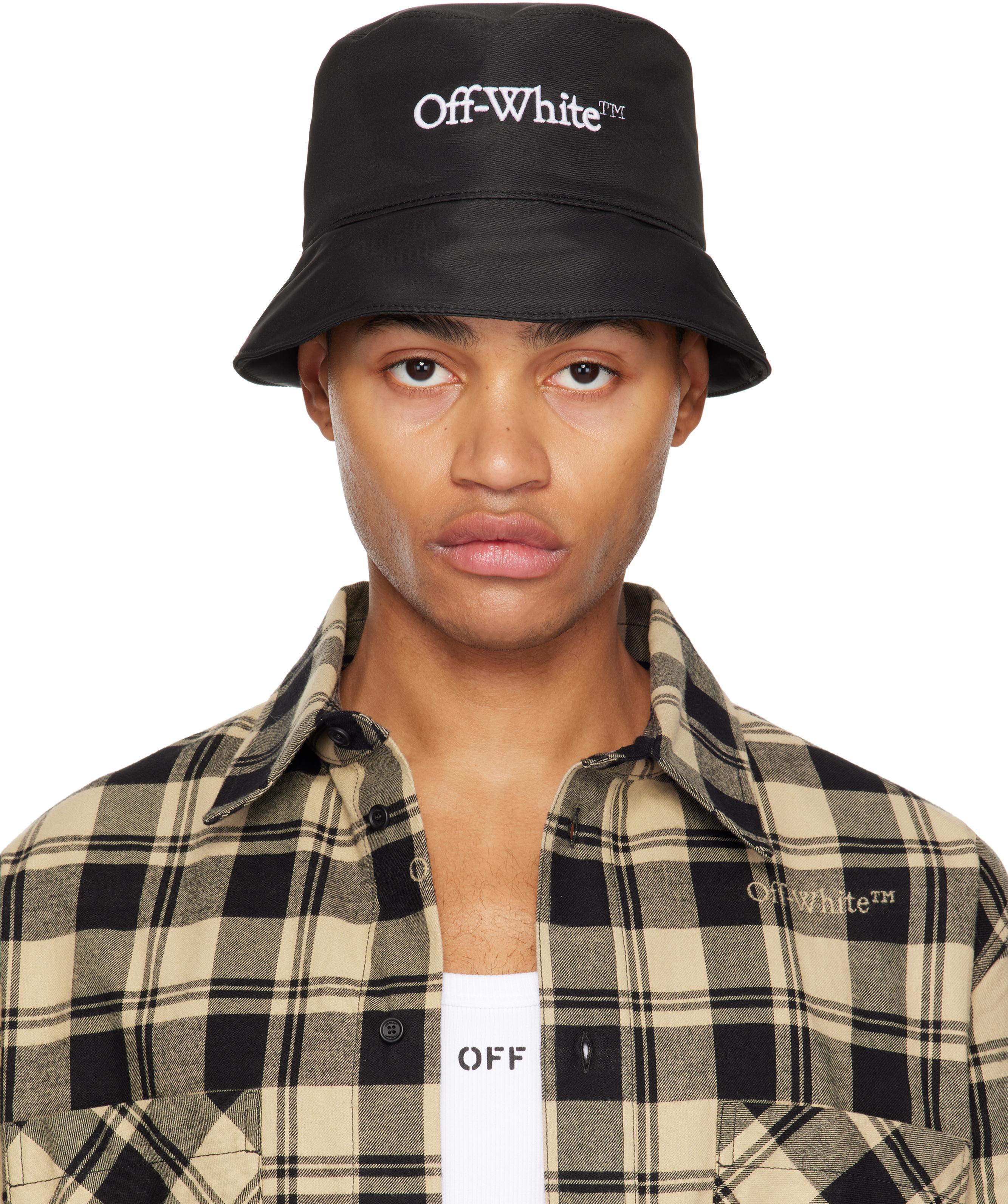 Off-White c/o Virgil Ablohバケットハット オフホワイト メンズ Off-White c/o Virgil Abloh 帽子 | オンラインセールは最大51