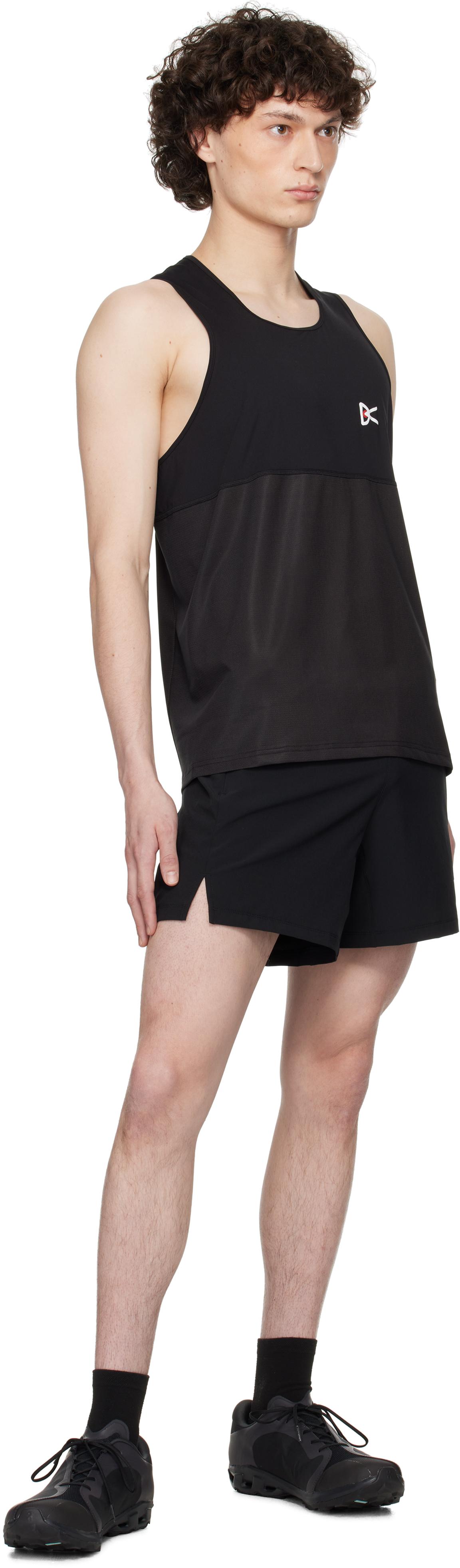 District Vision Panelled Mesh Singlet Tank Top in Black for Men | Lyst