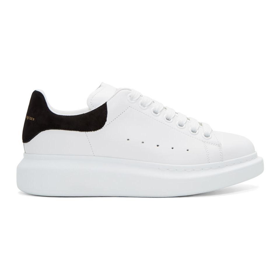 alexander mcqueen white navy