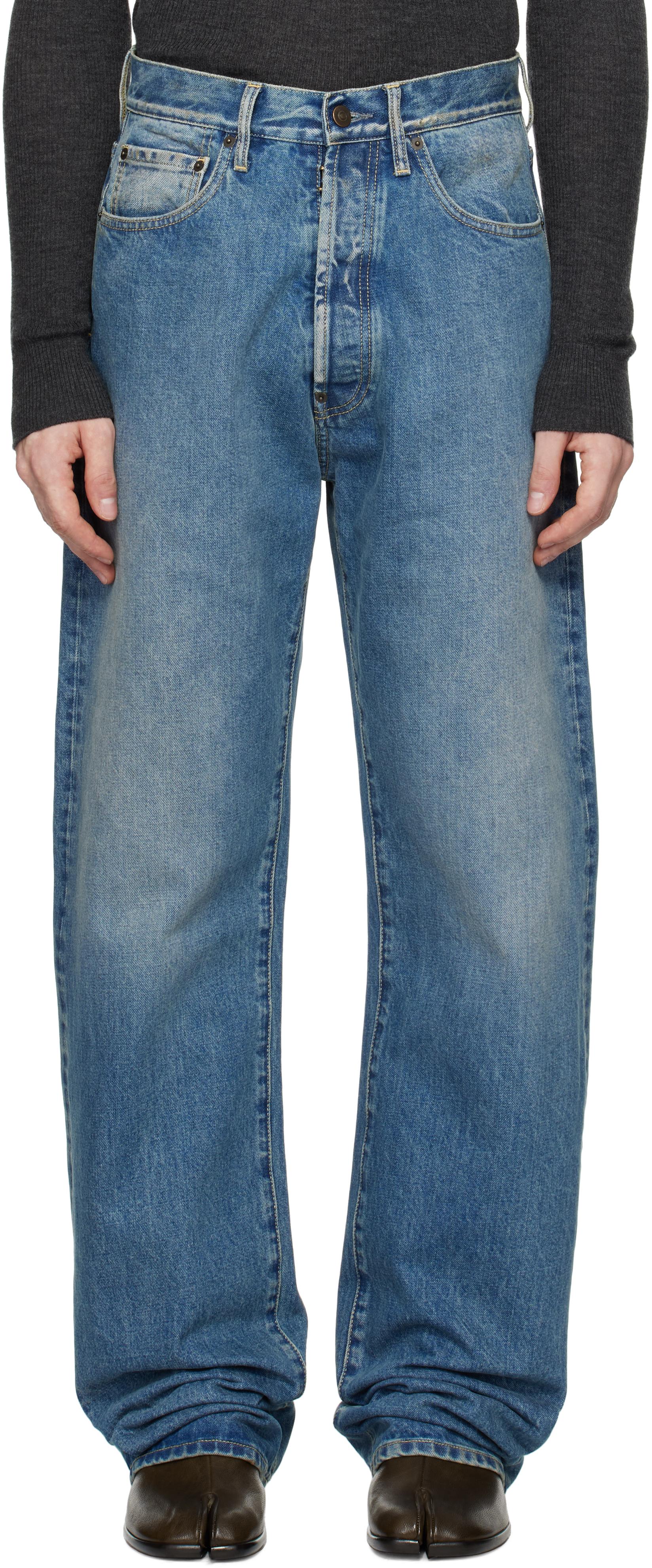 【関税込み】Maison Margiela ブルー 14 Oz Origin ジーンズ Maison Margiela ブルー 14 Oz Origin ジーンズ ブルー | Lyst