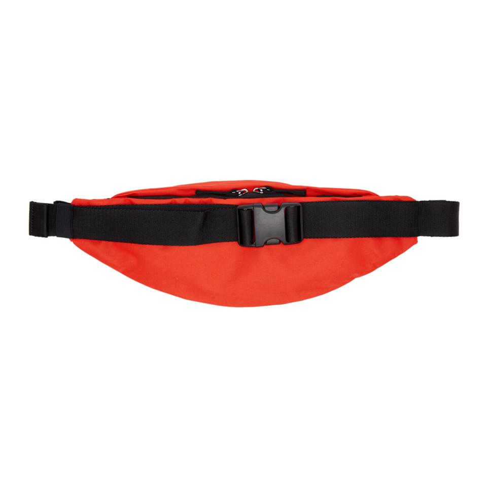 Nike Red Heritage Fanny Pack | Lyst