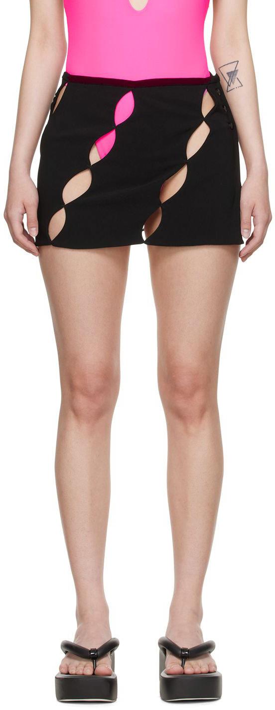 columbia black skirt