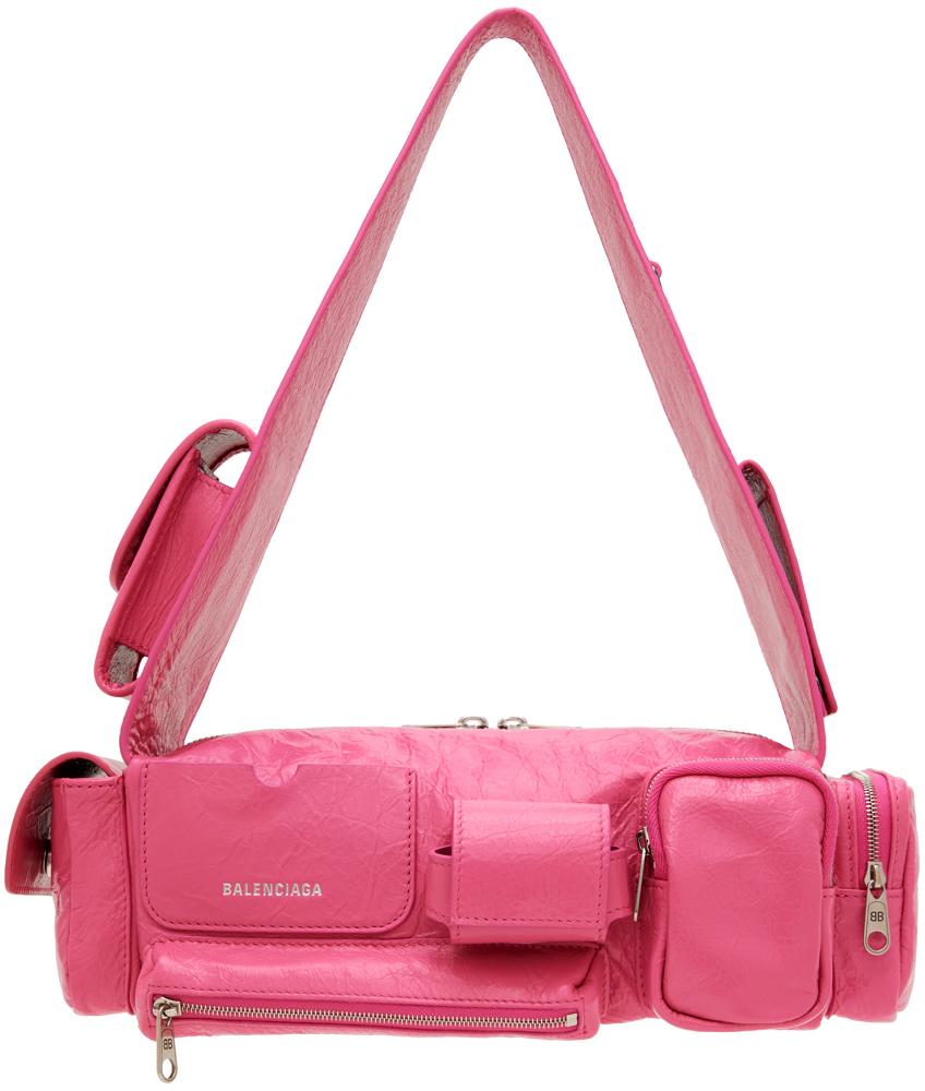 BALENCIAGA ピンク ショルダーバッグ