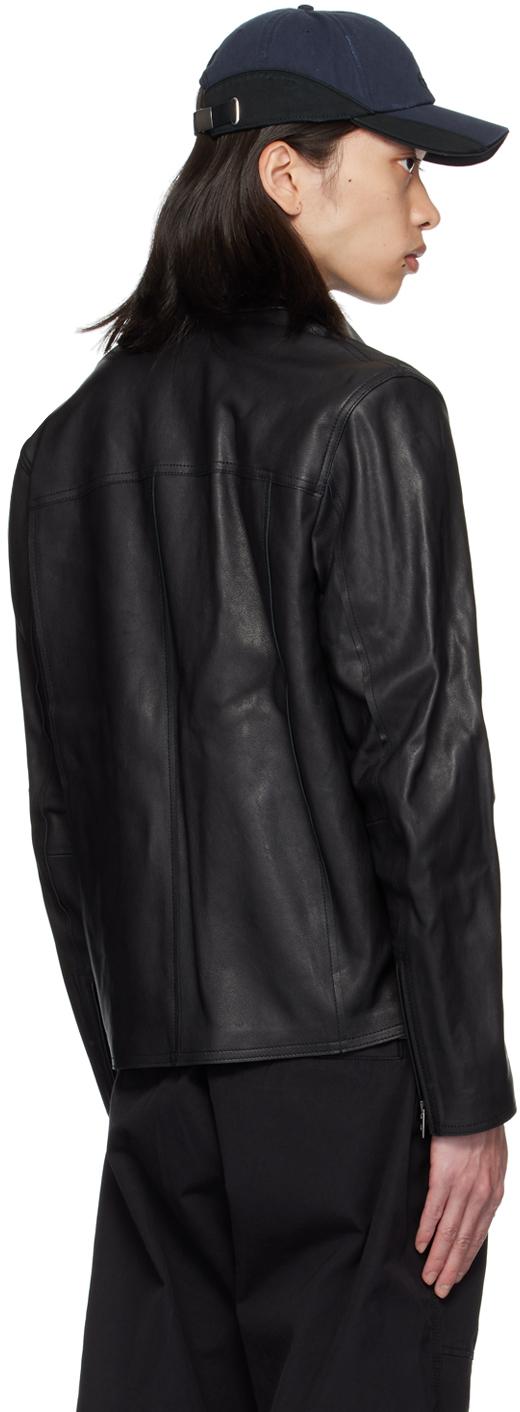 メンズ DIESEL L-korn-a レザージャケット ブラック | Lyst