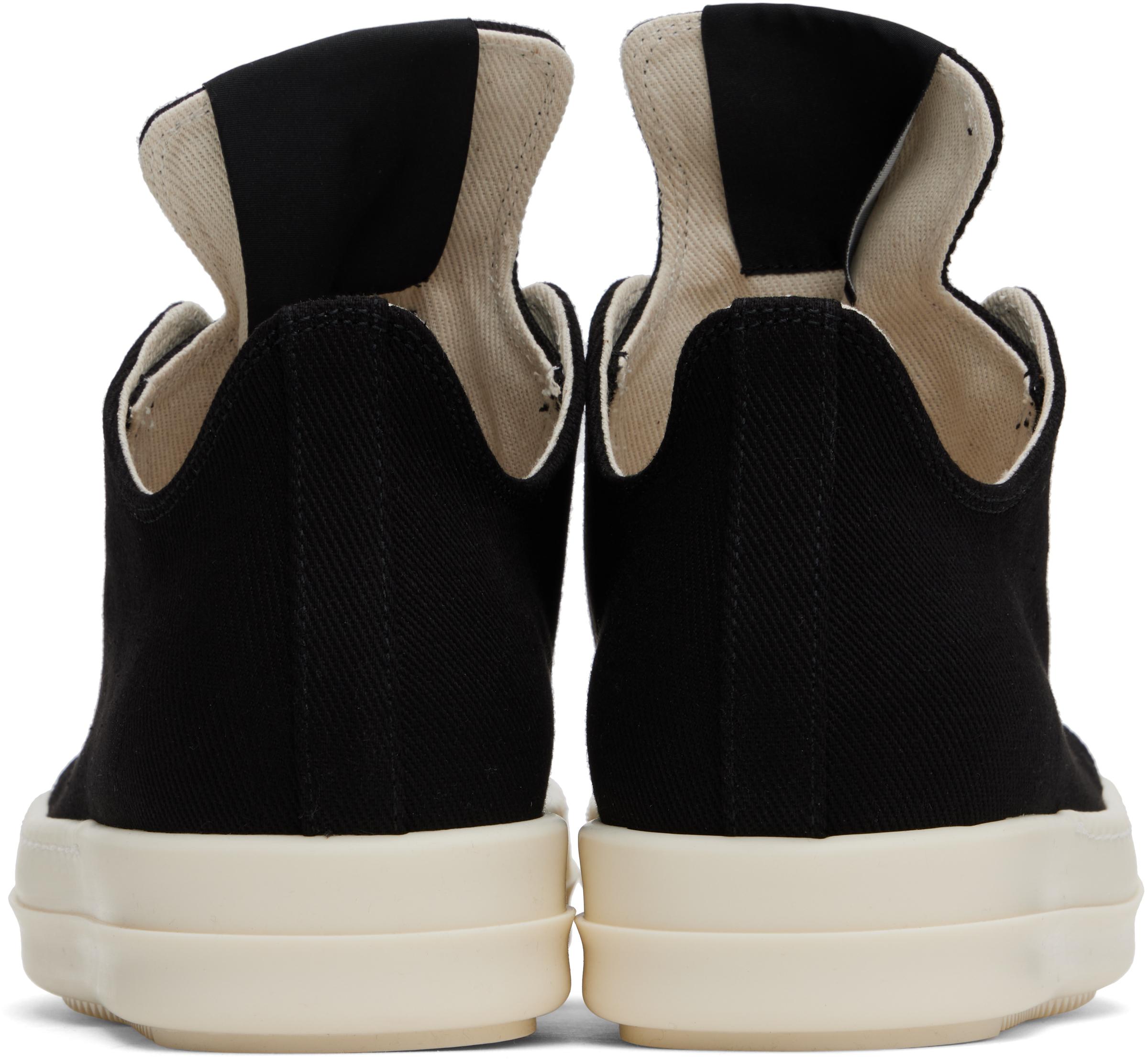 Rick Owens ブラック Hollywood Low Sneaks スニーカー ブラック