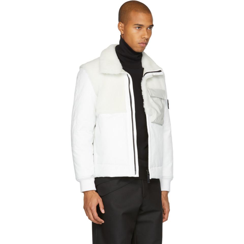 stone island leather