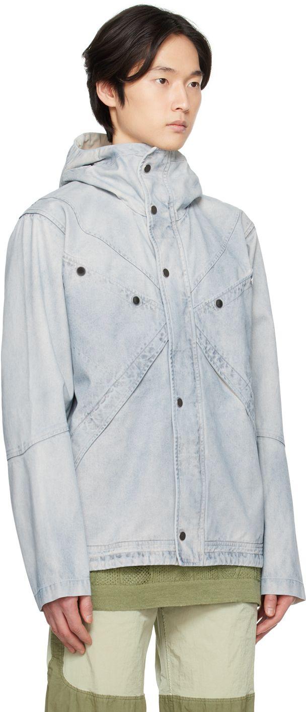 RANRA Blue Lod Denim Jacket in Black for Men | Lyst