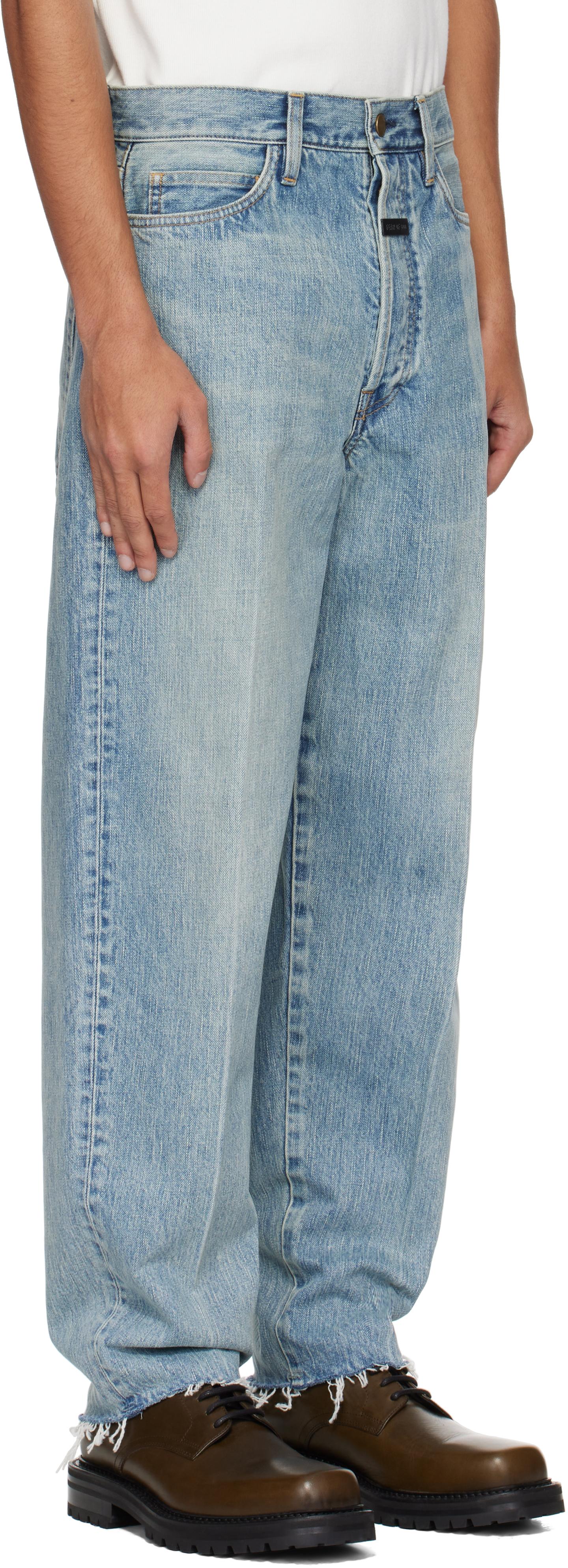 Fear Of God 80S 5 Pocket Jeans in Blue for Men | Lyst