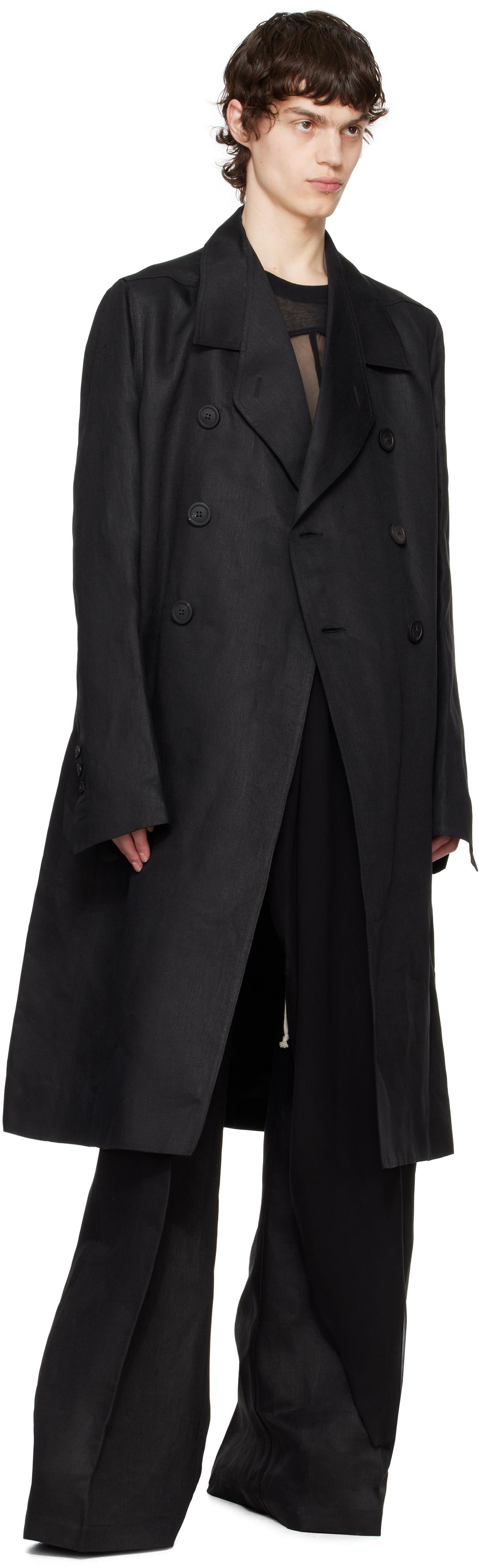 Rare N. Hoolywood Black Double Long Coat