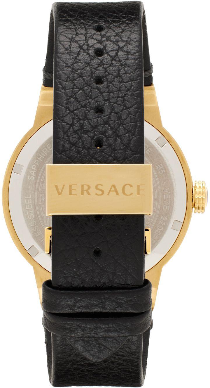 Versace Medusa Infinite Xl Watch in Black for Men | Lyst
