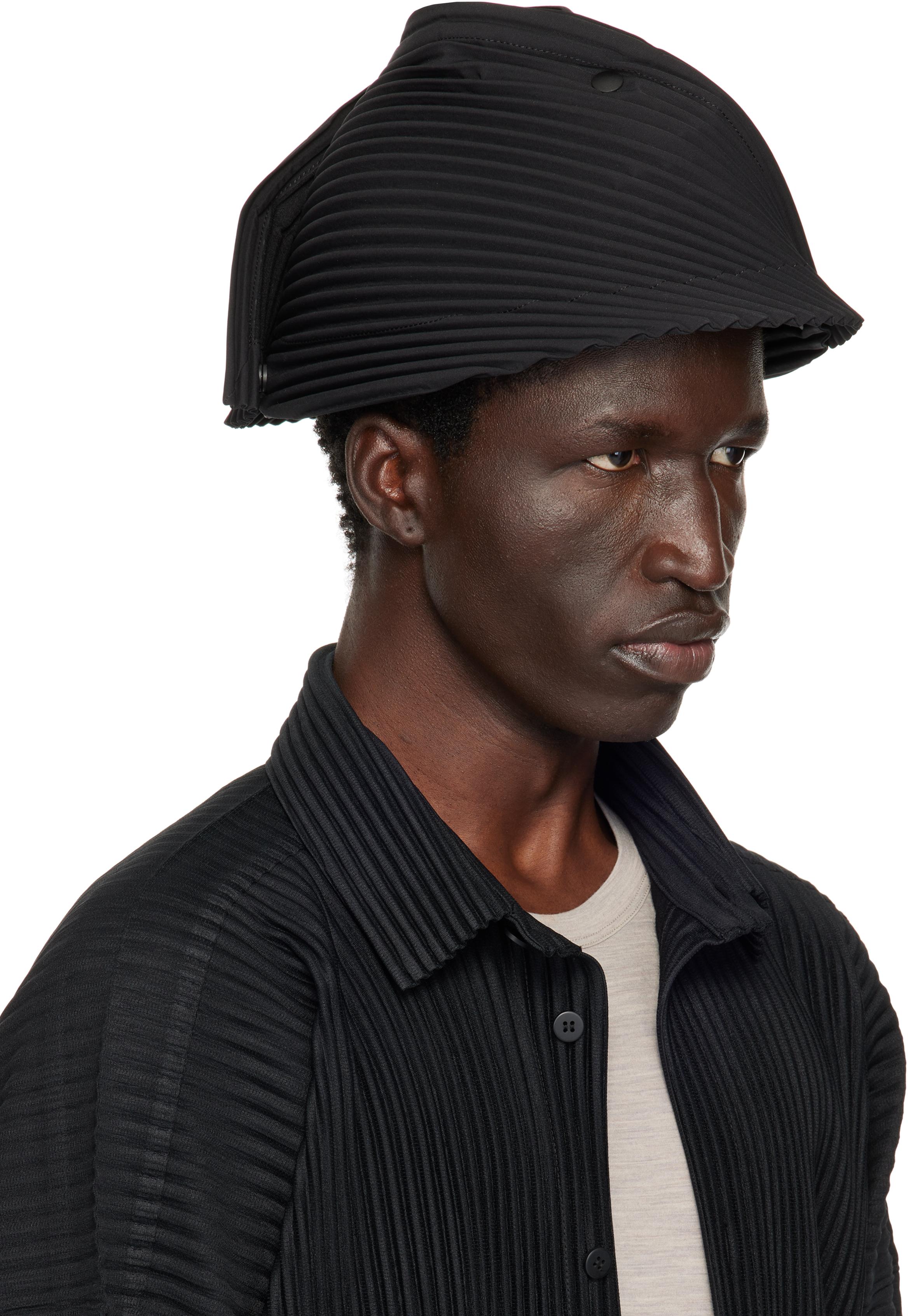 Chapeaux Noir Homme Plissé Issey Miyake pour homme | Lyst