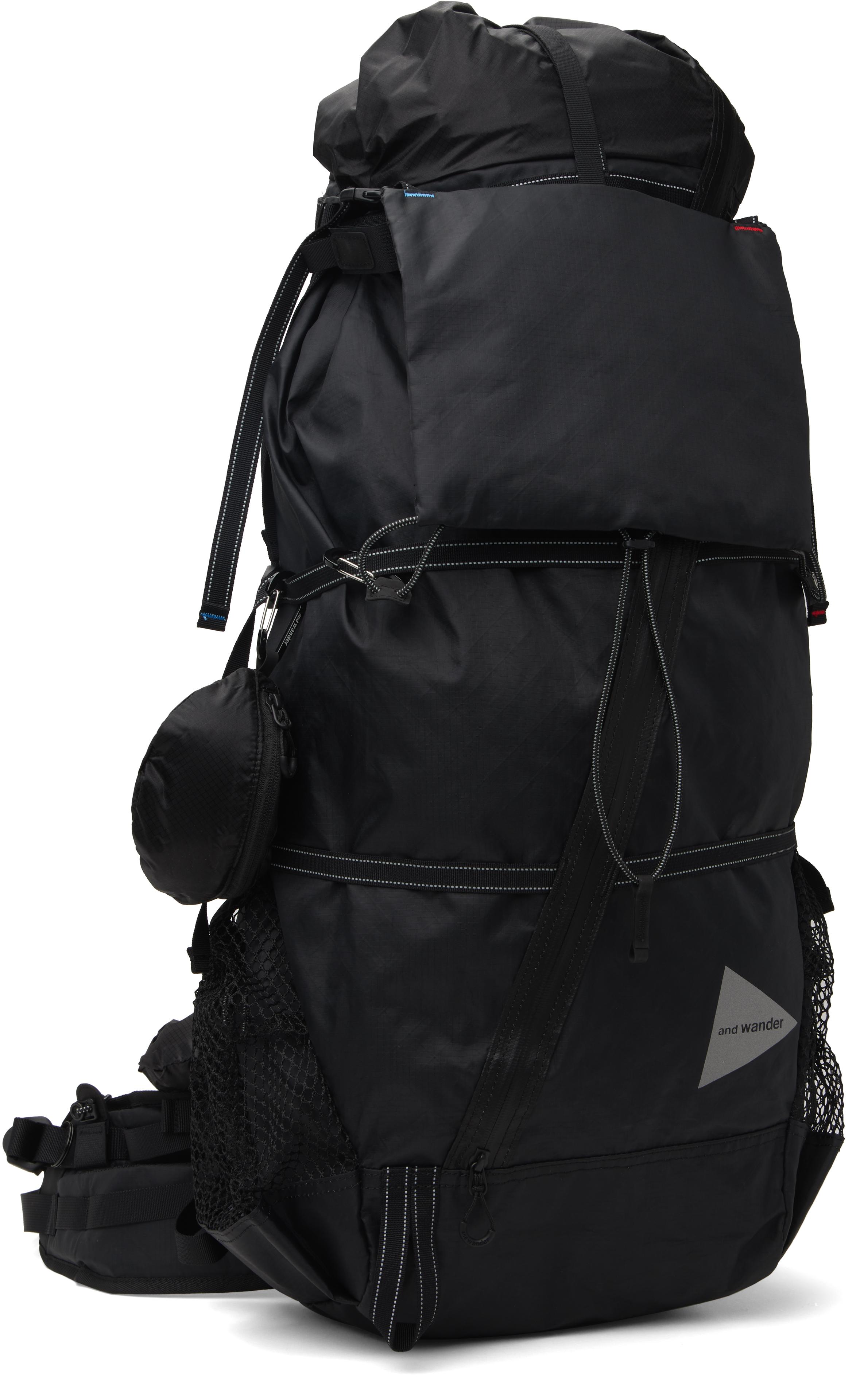and wander Ecopak 45L Backpack in Black for Men | Lyst