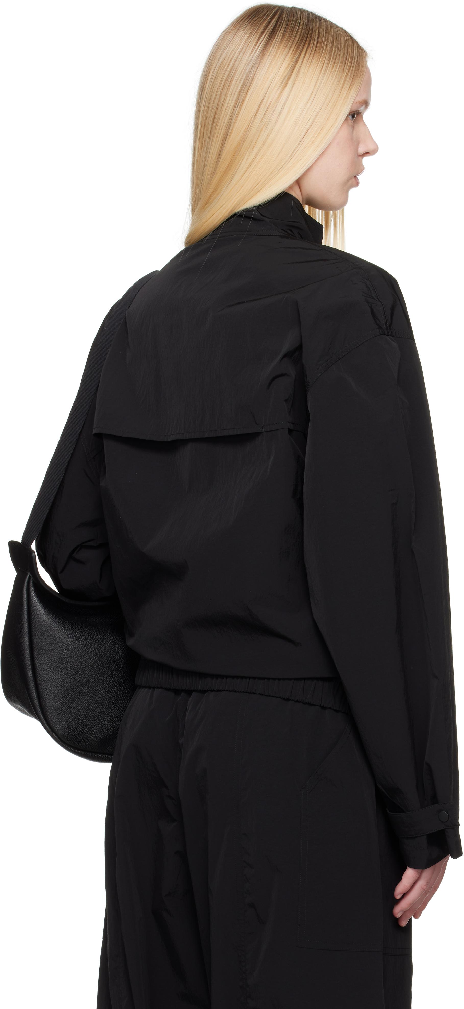 【STUDIO NICHOLSON】ナイロン FLUX ジャケット Studio Nicholson - Black Flux Harrington Jacket – Frances May