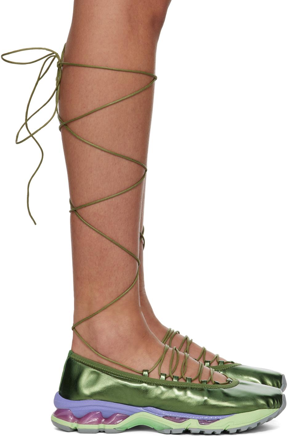 KIKO KOSTADINOV バレエシューズ ターコイズ KIKO KOSTADINOV バレエシューズ ターコイズ KIKO KOSTADINOV バレエ