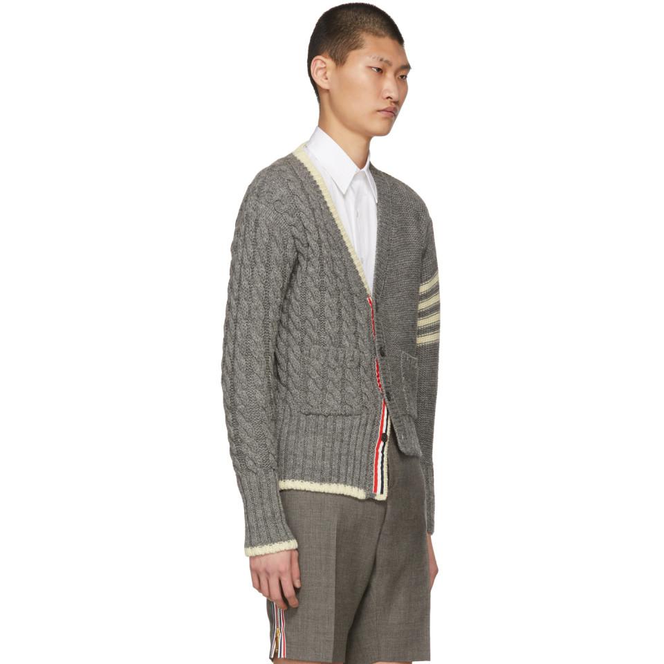 half and half cardigan