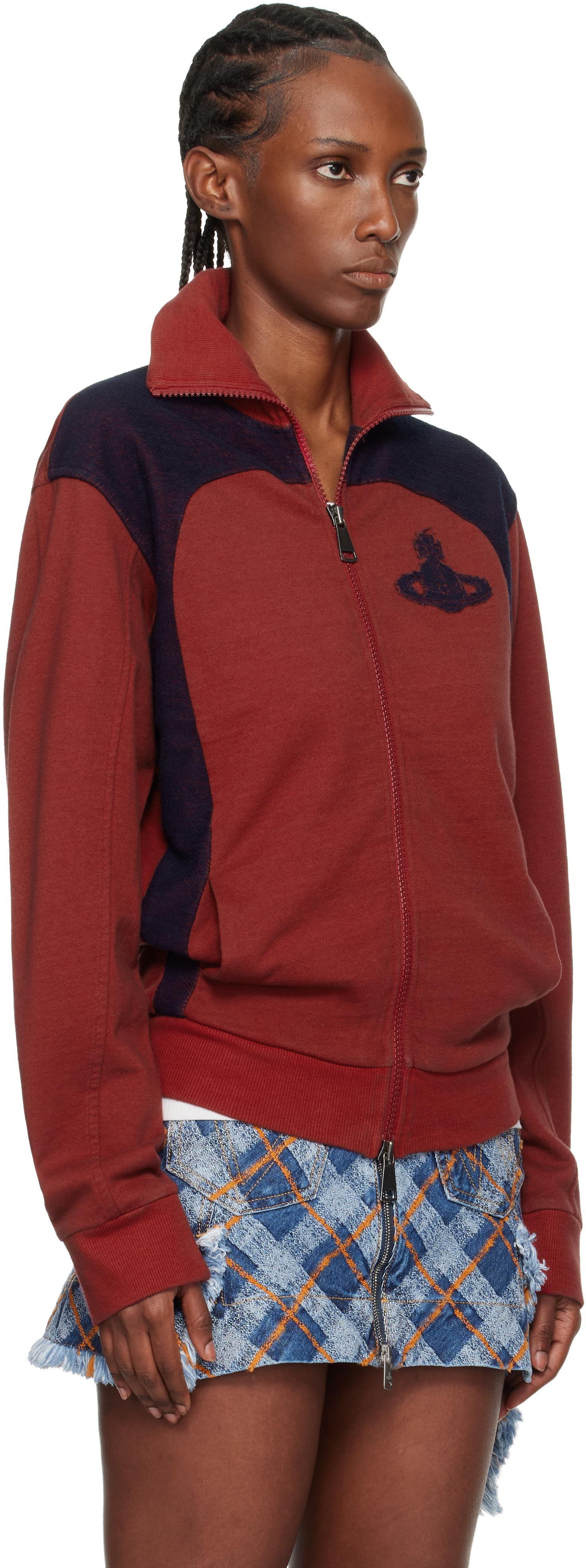 vivienne westwoodストライプ ジップアップジャケット Vivienne Westwood Zip Up | eBay