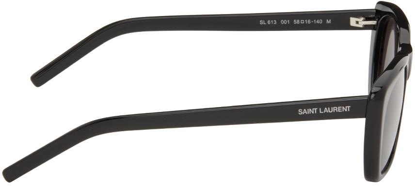 ブラック サングラス Saint Laurent Eyewear SL 613 サングラス | ブラック | FARFETCH JP