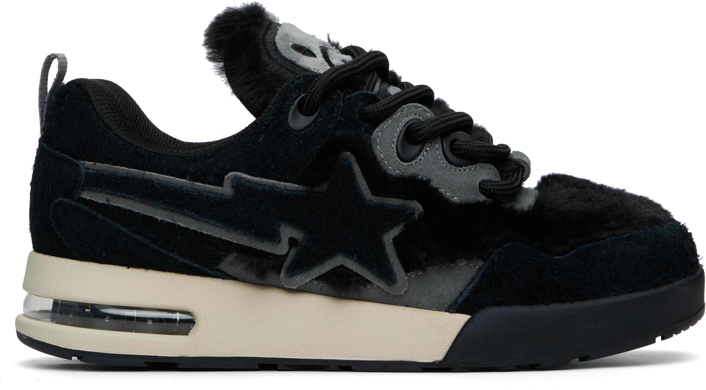 A Bathing Ape Flip Sta #3 Sneakers in Black for Men | Lyst UK