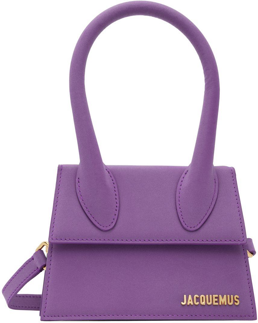 Jacquemus Purple 'le Chiquito Moyen' Bag | Lyst