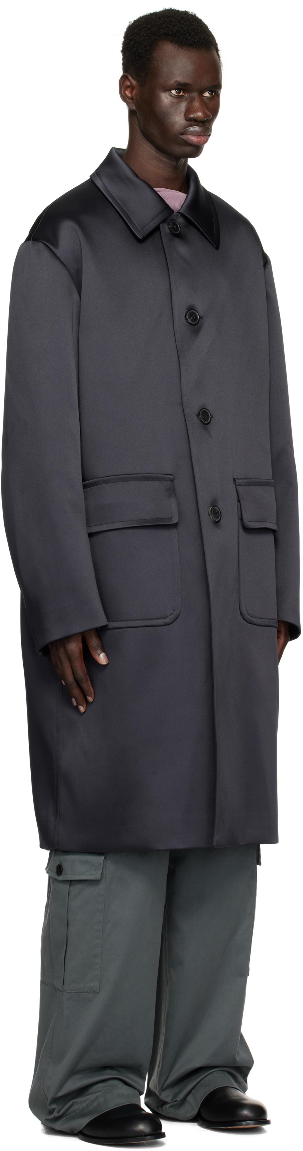 DRIES VAN NOTEN - 23aw DRIES VAN NOTEN ウールメルトンロング