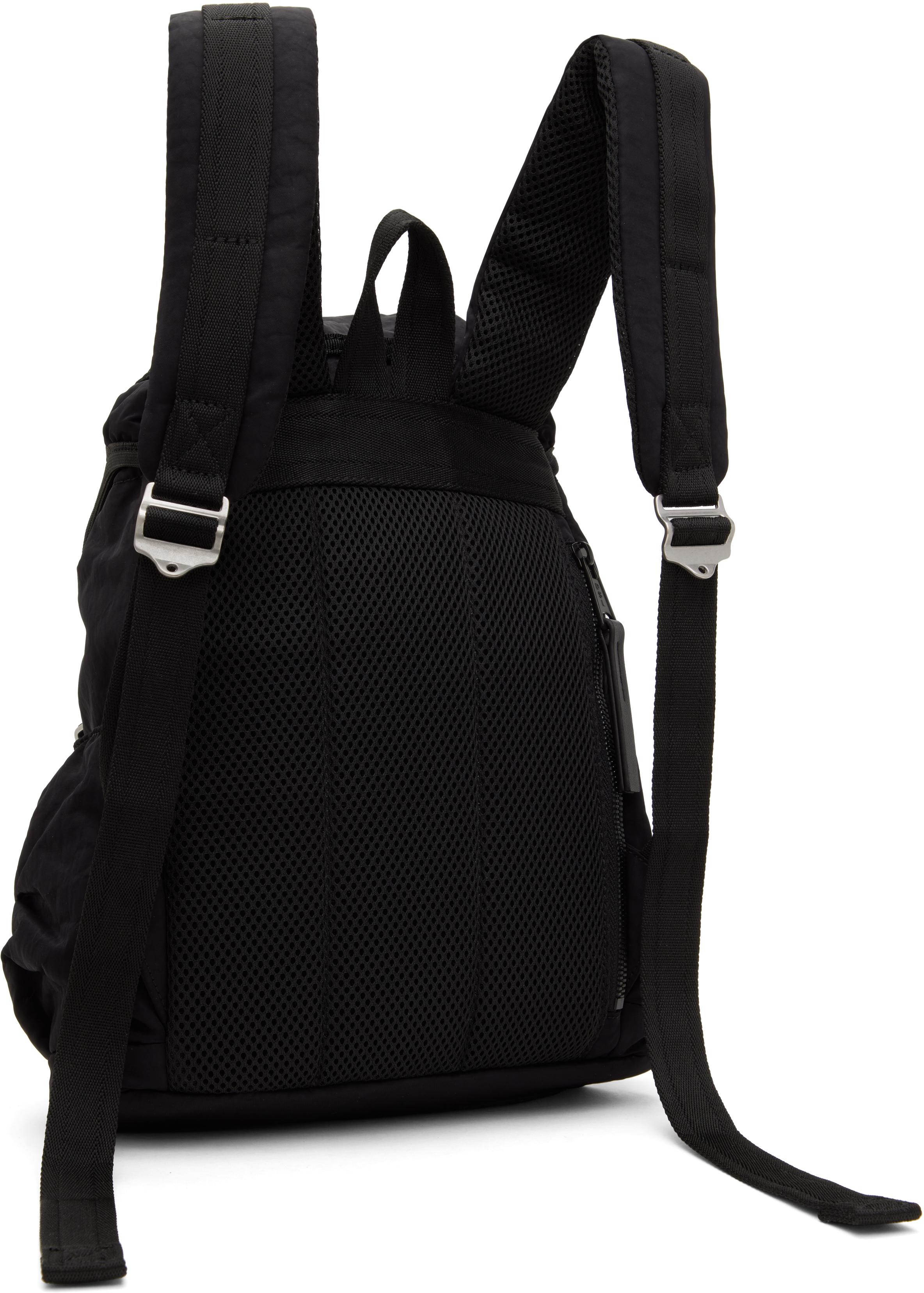 DEISEL ディーゼル　Logos Backpack S 
グレー リュック LOGOS BACKPACK S Logos S-Small backpack in recycled nylon