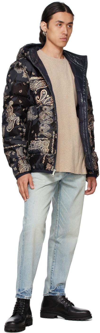 Reversible Navy Down Freville Jacket 