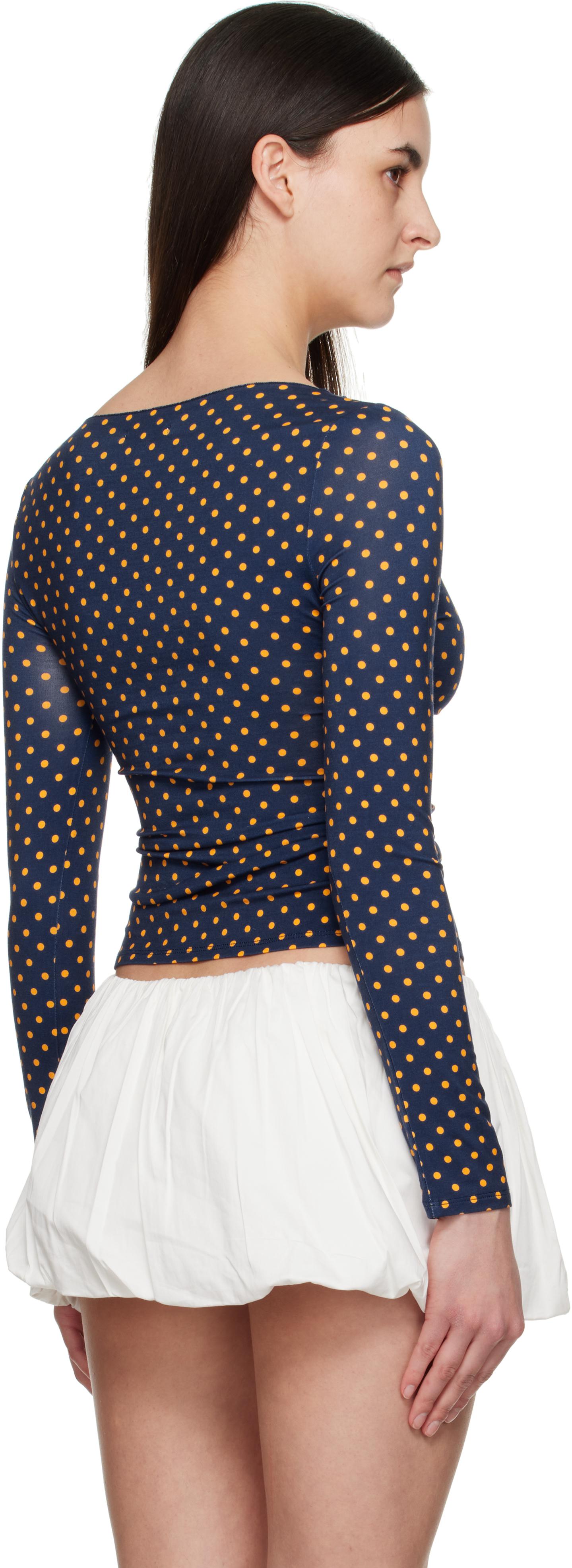 ★Miaou★ ブラック Amelia Tシャツ Miaou ネイビー Amelia Tシャツ ブラック | Lyst