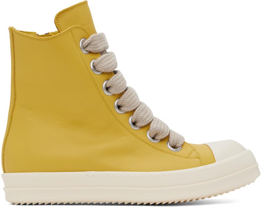 Yellow Rick Owens Sneakers for Men | Lyst