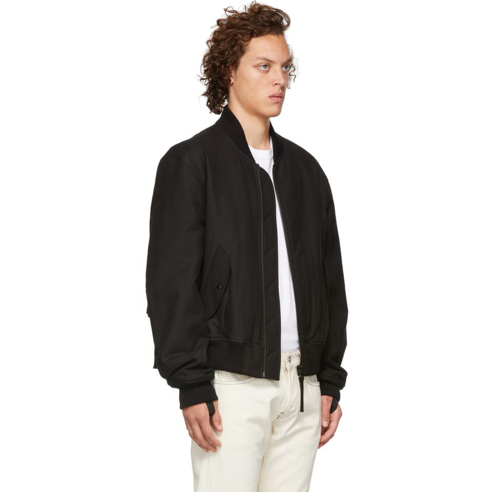 helmut lang bondage bomber