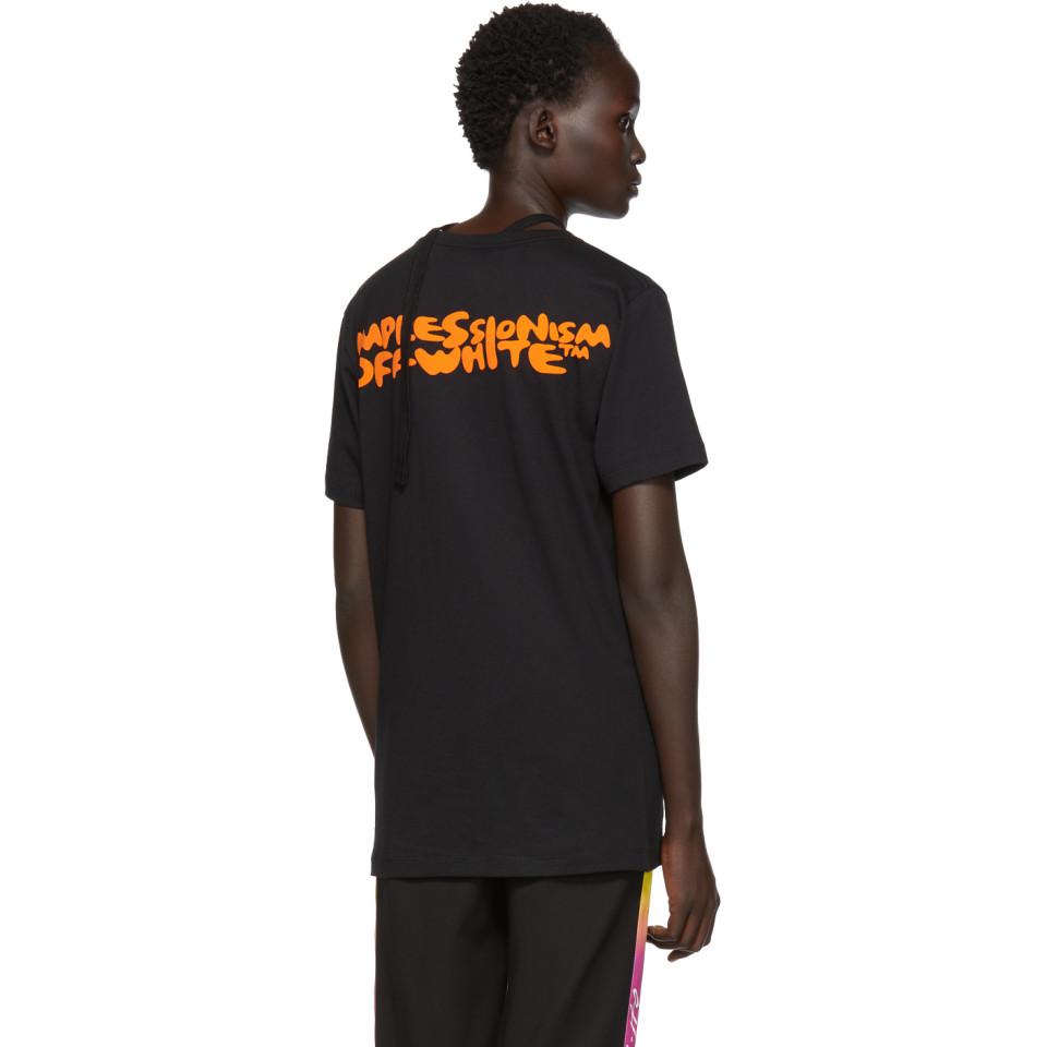Off White Black And Orange T Shirt Best New T Shirt