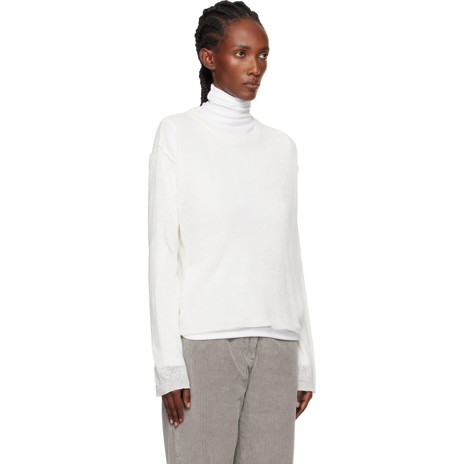 mfpen Off- Companion Sweater in White | Lyst