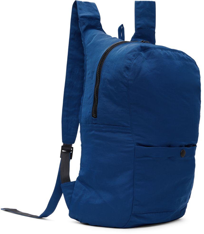 Our Legacy Blue Slim Backpack for Men | Lyst