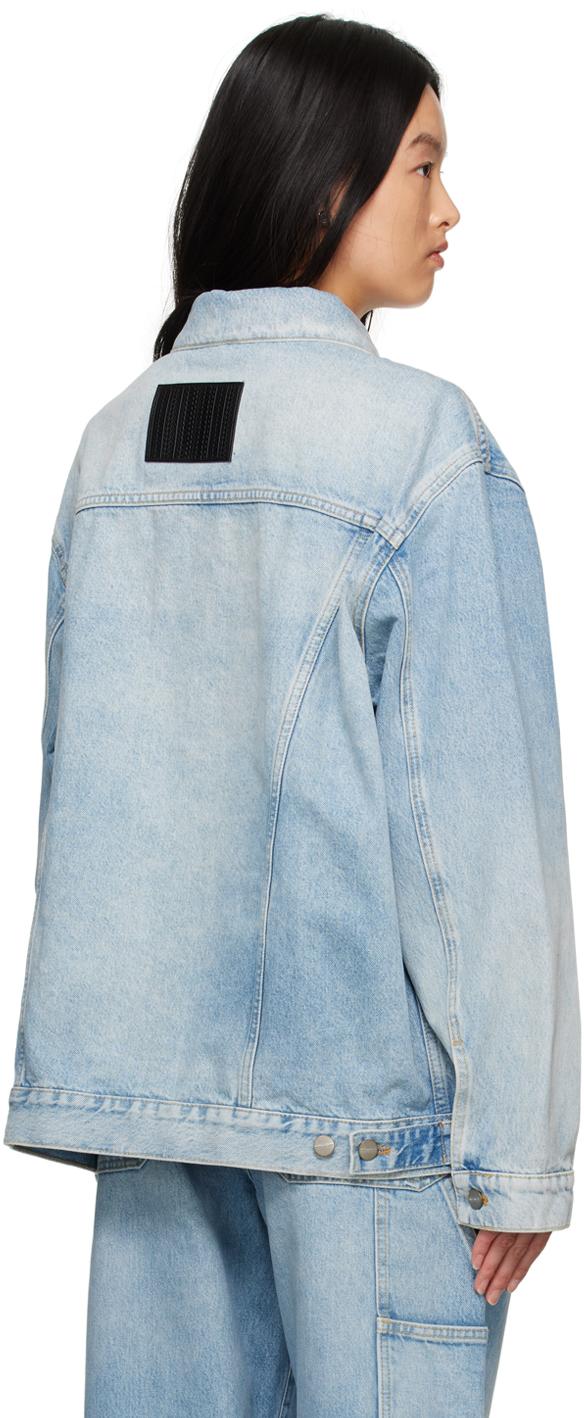 Marc Jacobs レディース ブルー The Denim Trucker Jacket デニム 