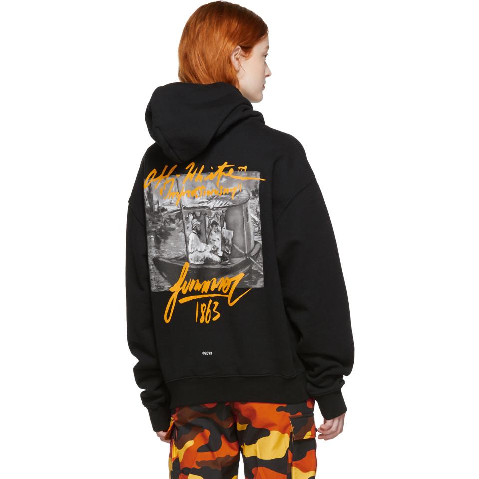 off white summer hoodie