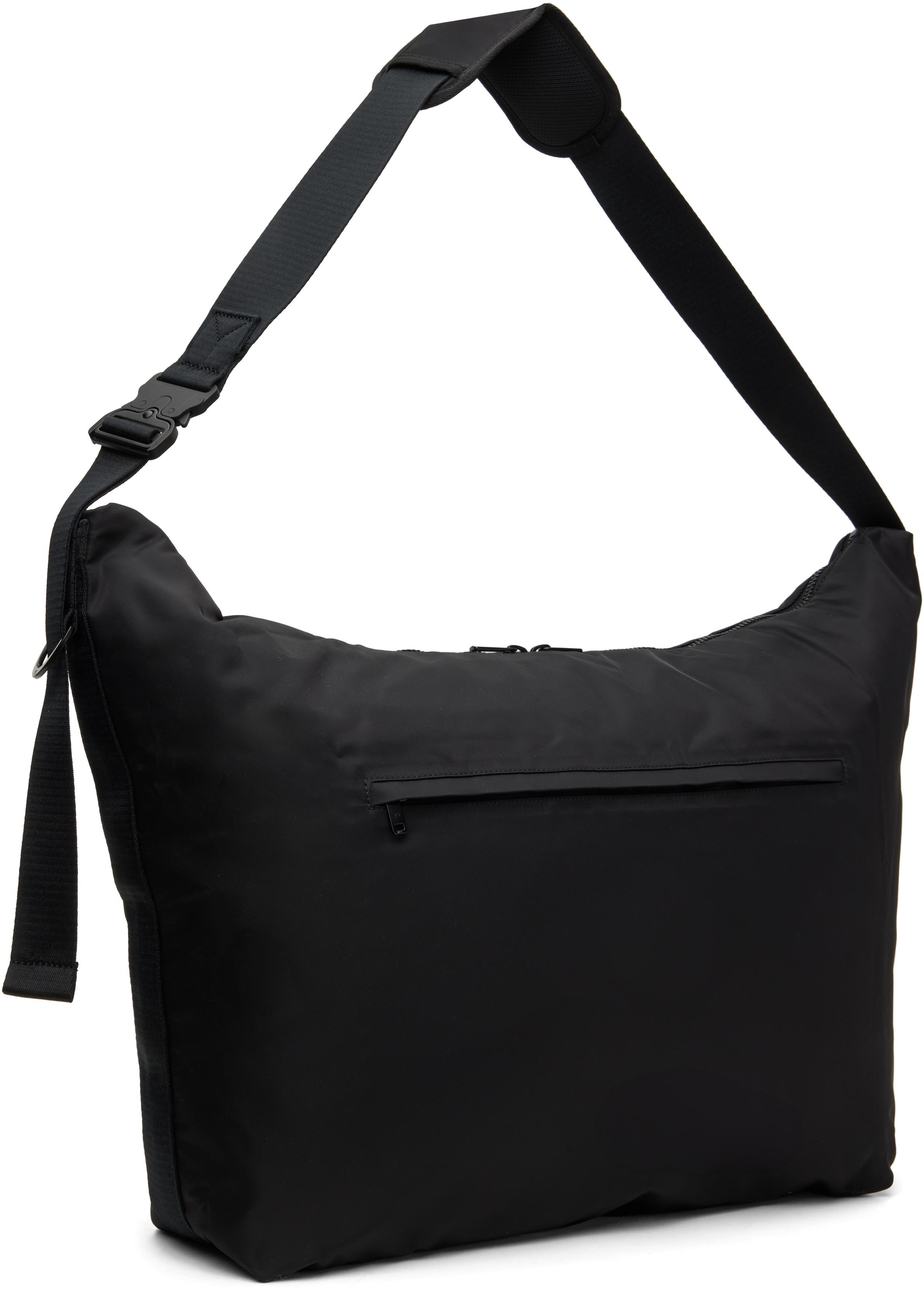 ショルダーバッグ Y-3 Black Recycled Polyester Sacoche With Adjustable Strap Y-3 N SACOCHE BLACK | Black – Parlour X