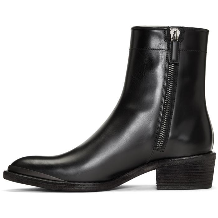 front zipper chelsea boots