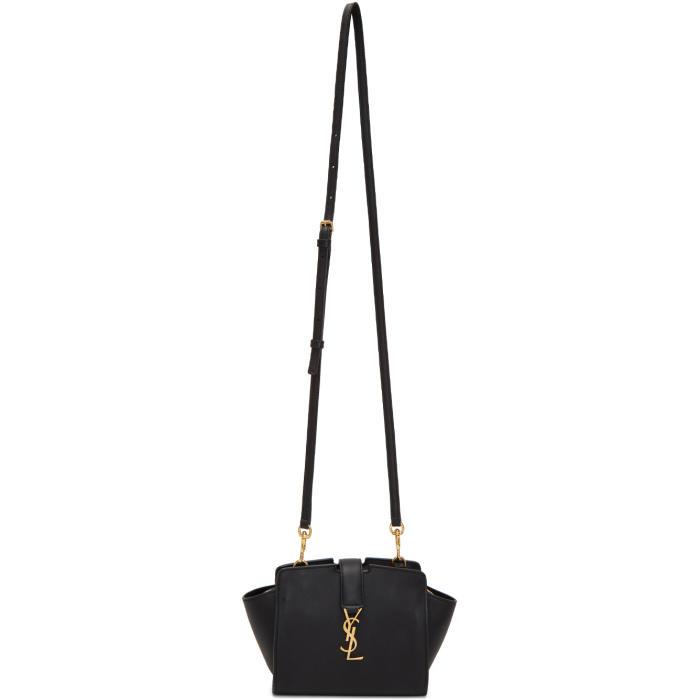 Saint Laurent Black Toy Ysl Cabas Bag | Lyst