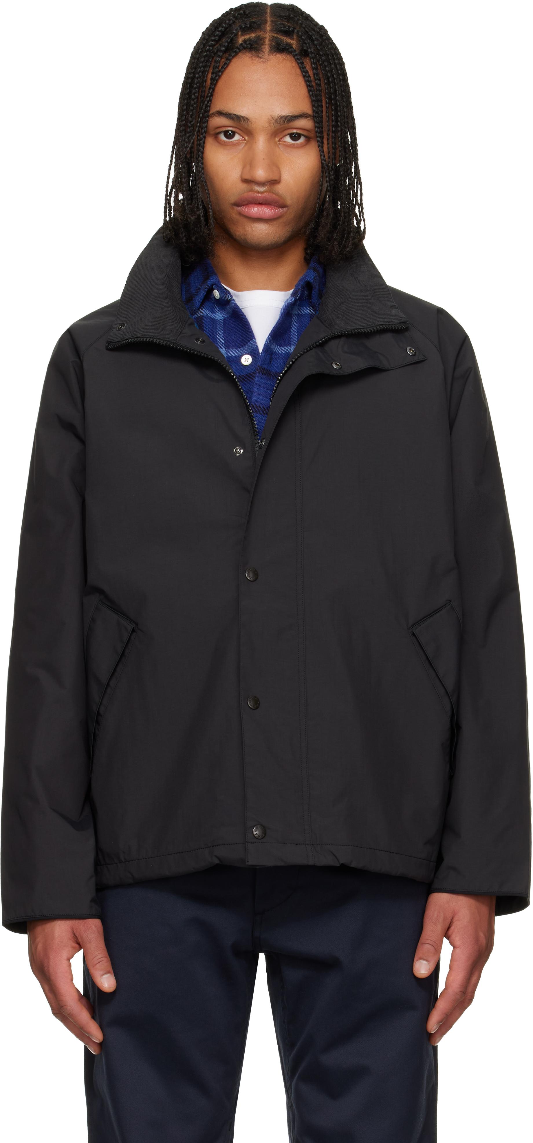 Nanamica 2L Pertex Unlimited Field Short Jacket in Black for Men 